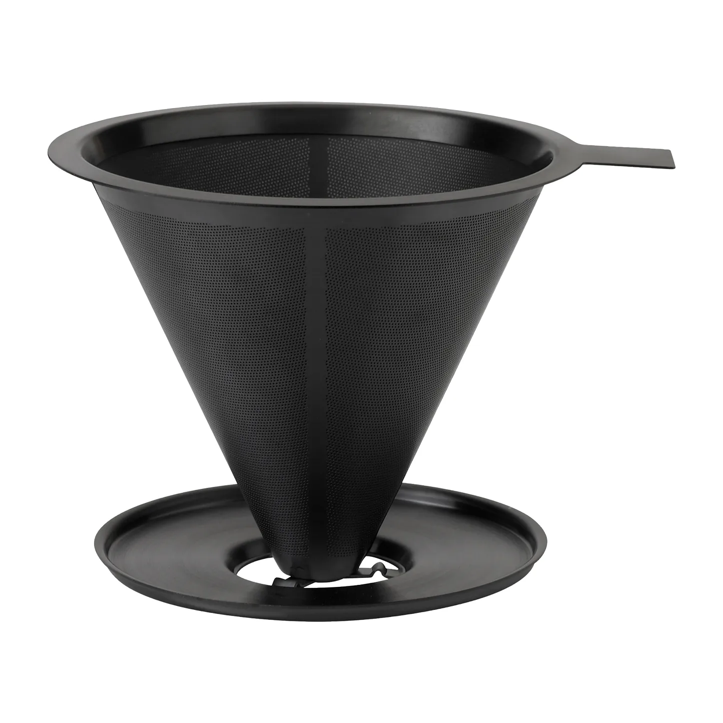 Entonnoir à café à mailles fines Nohr slow brew, Black metallic Stelton