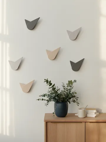 Horloge murale Birdie 19,5 cm - Dark grey - Stelton