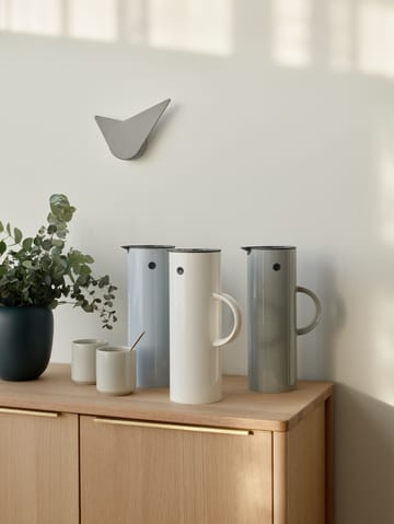 Horloge murale Birdie 19,5 cm - Light grey - Stelton
