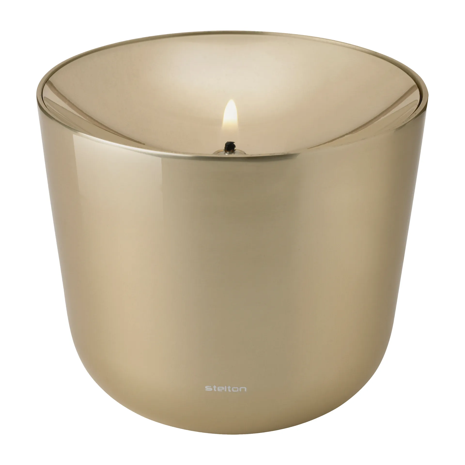 Lampe à huile Solis Ø11,5 cm, Laiton Stelton