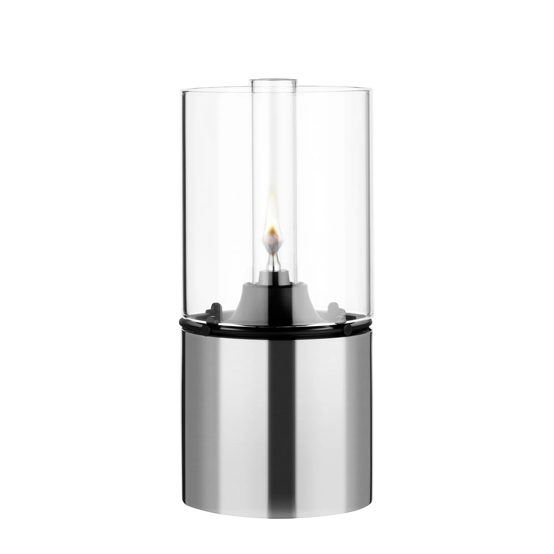 Lampe à huile Stelton, verre transparent Stelton