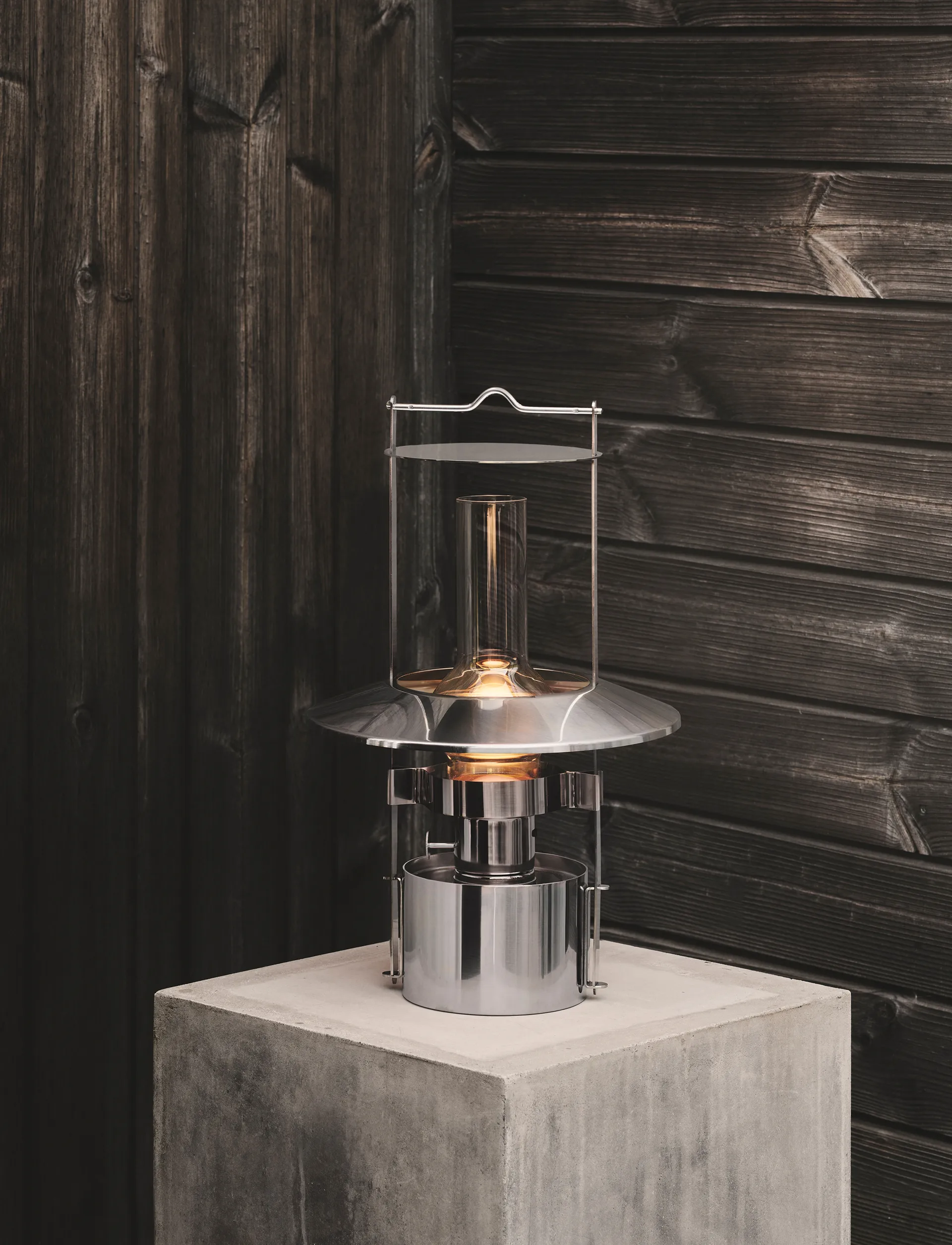 Lampe de navire portable EM 43 cm, Steel Stelton