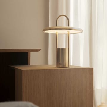 Lampe LED portable Pier 25 cm - Brass - Stelton