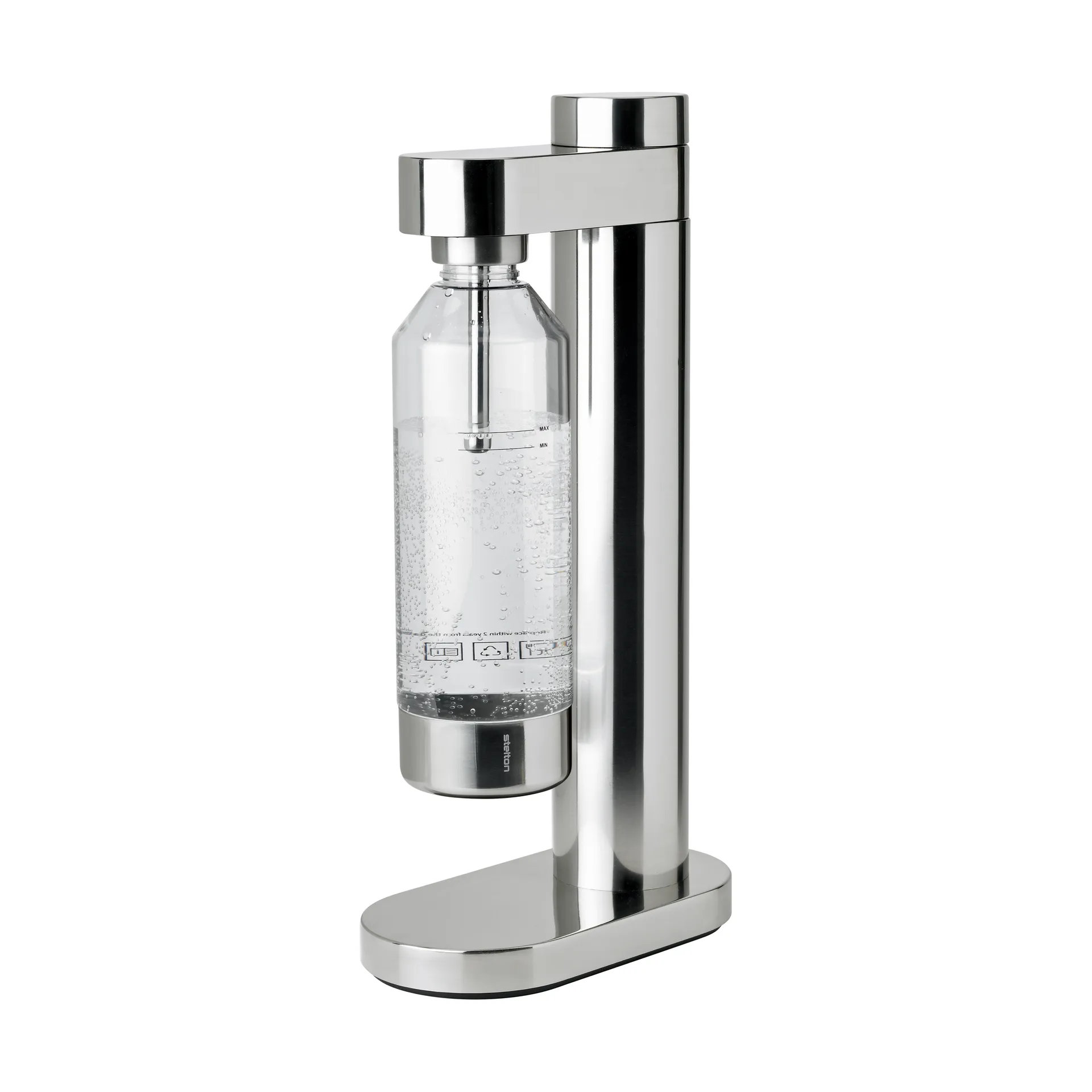 Machine à eau gazeuse Brus, Steel Stelton
