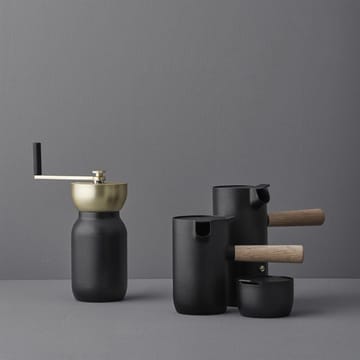 Moulin à café Collar - noir - laiton - Stelton