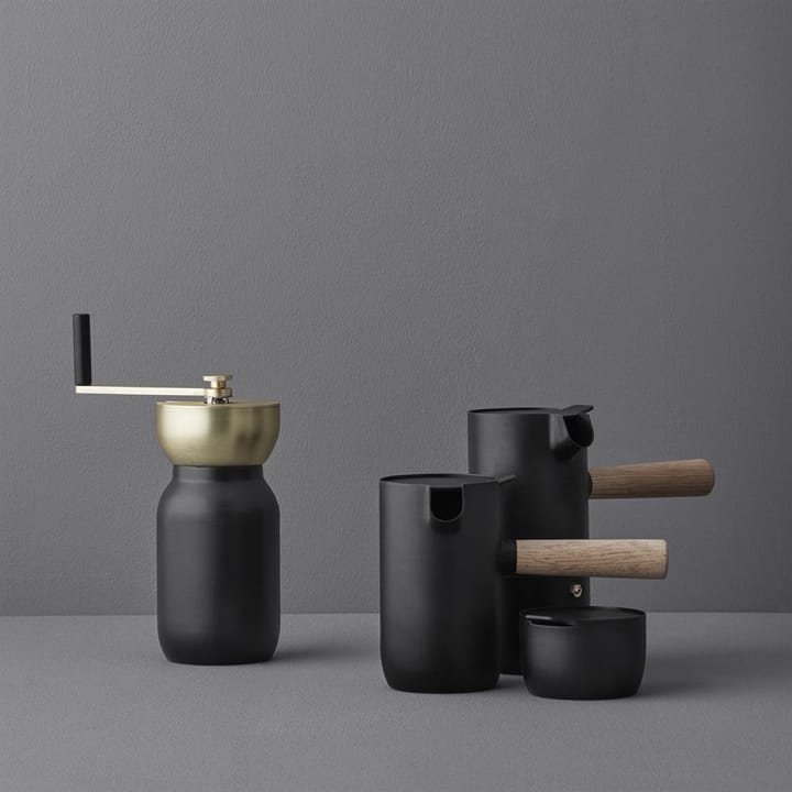 Moulin à café Collar, noir - laiton Stelton