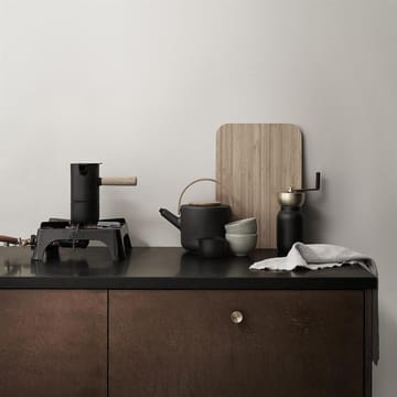 Moulin à café Collar - noir - laiton - Stelton