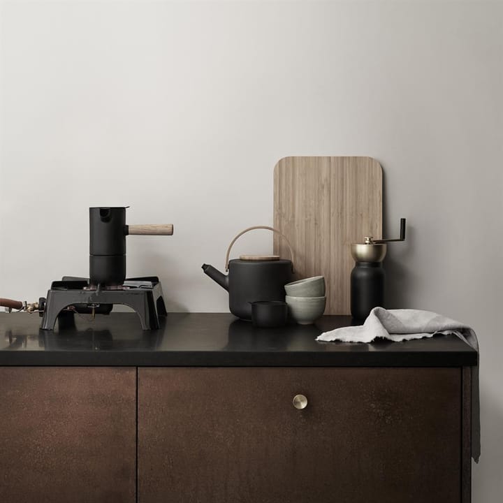 Moulin à café Collar, noir - laiton Stelton