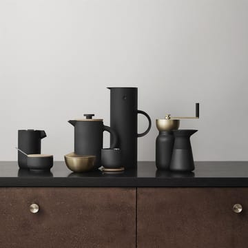 Moulin à café Collar - noir - laiton - Stelton