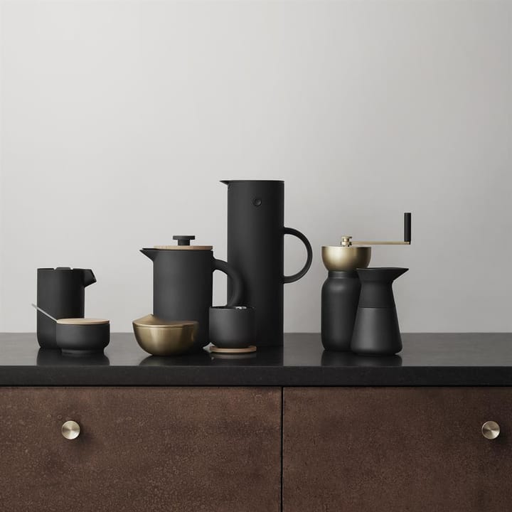 Moulin à café Collar, noir - laiton Stelton