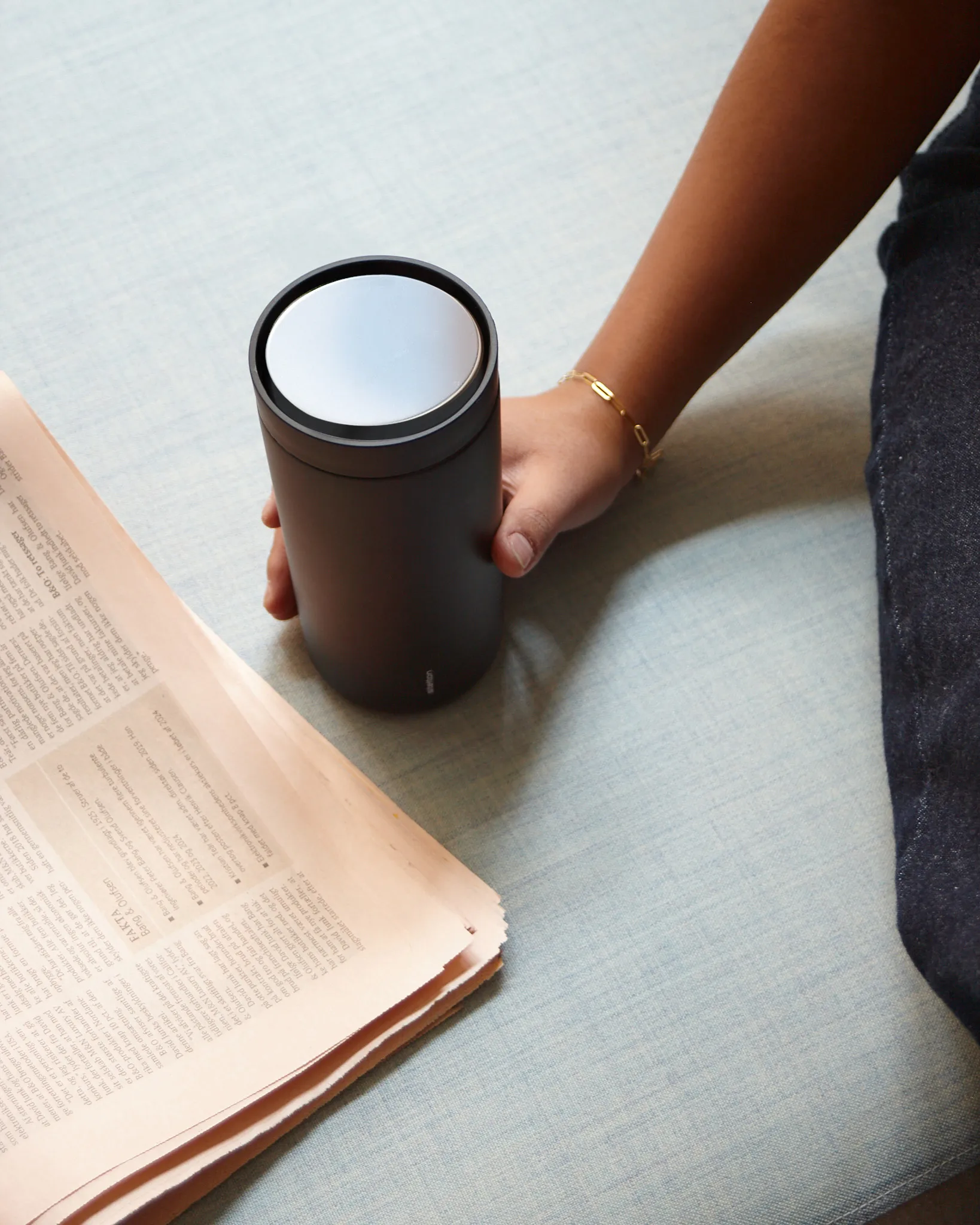 Mug isotherme To Go Click 0,2 l, Soft black Stelton