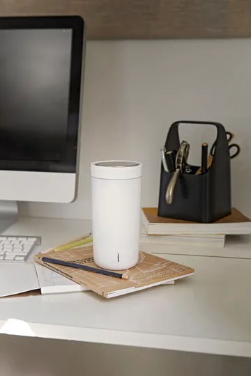 Mug isotherme To Go Click 0,2 l - Soft chalk - Stelton