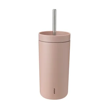 Mug isotherme To Go Sip avec paille 0,4 L - Heather - Stelton