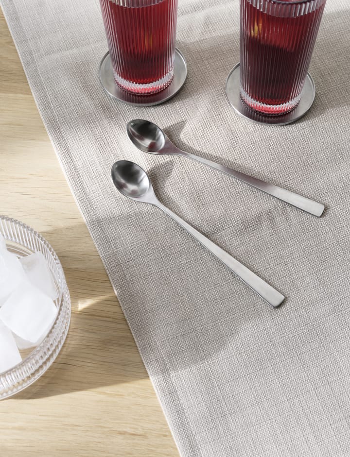 Pack de 2 cuillères à café Maya, Acier inoxydable Stelton