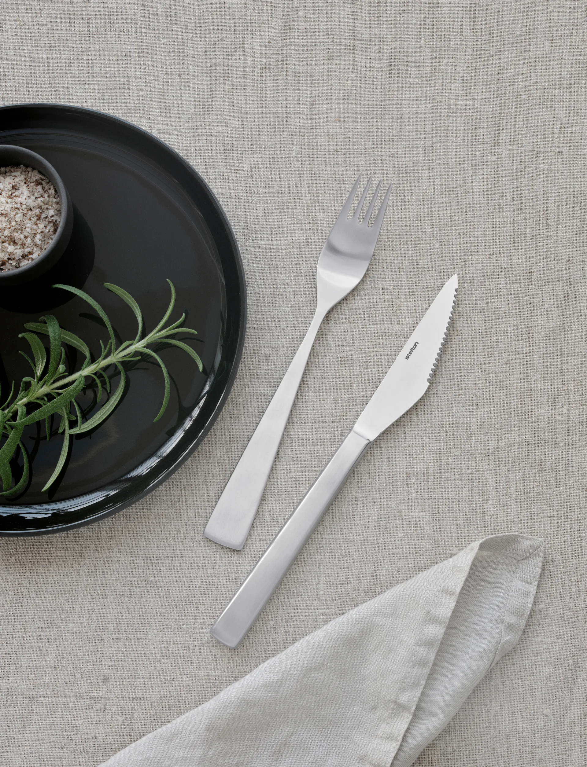 Pack de 4 couteaux à steak Maya 2000, Acier inoxydable Stelton