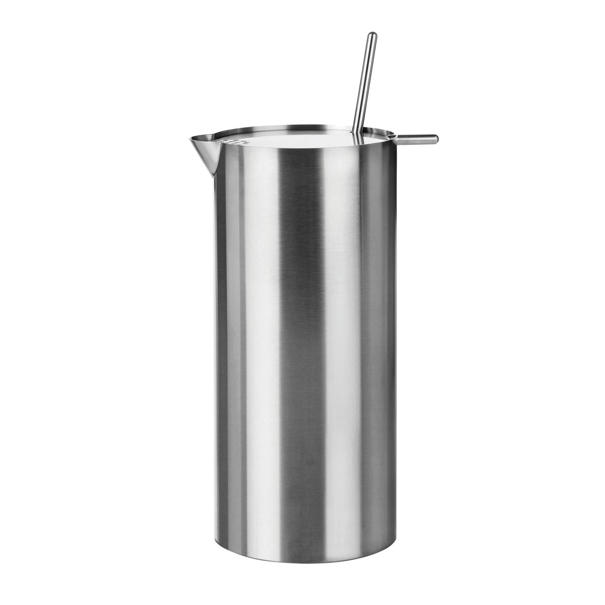 stelton pichet à cocktail aj cylinda-line 1 l acier inoxydable