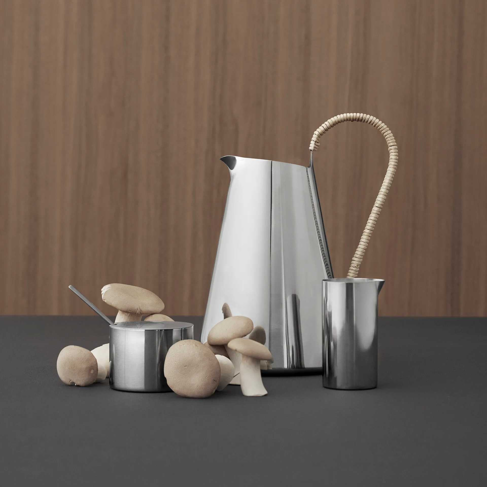 Pichet à crème AJ cylinda-line 15 cl, acier inoxydable Stelton