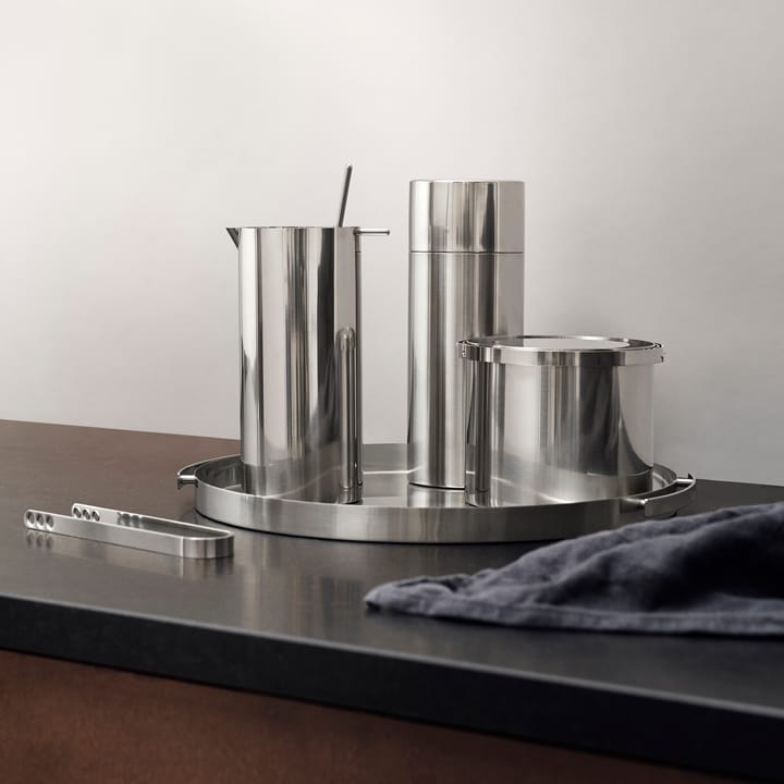 Pinces à glaçons AJ cylinda-line - acier inoxydable - Stelton