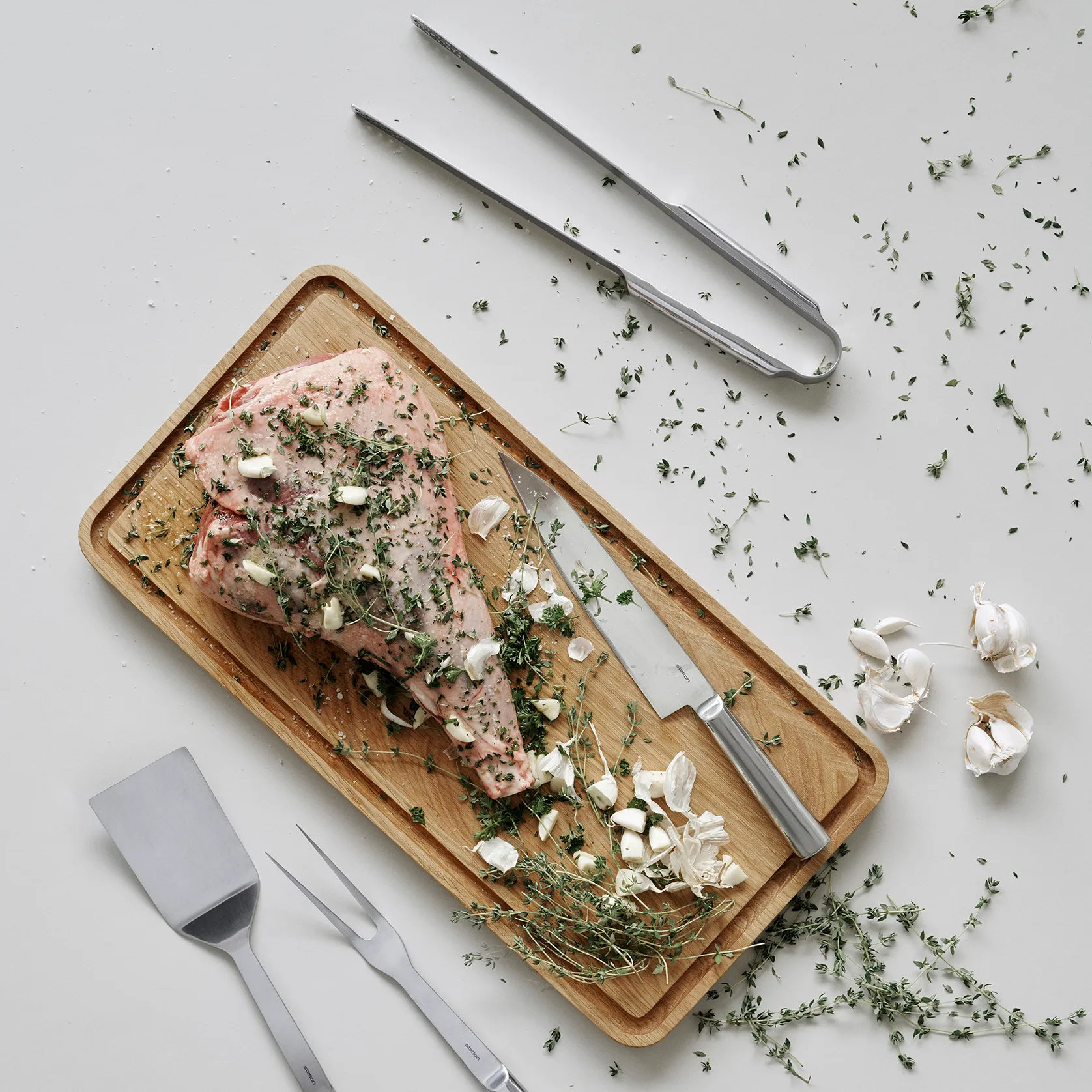 Pinces à grill Sixtus, Acier inoxydable Stelton