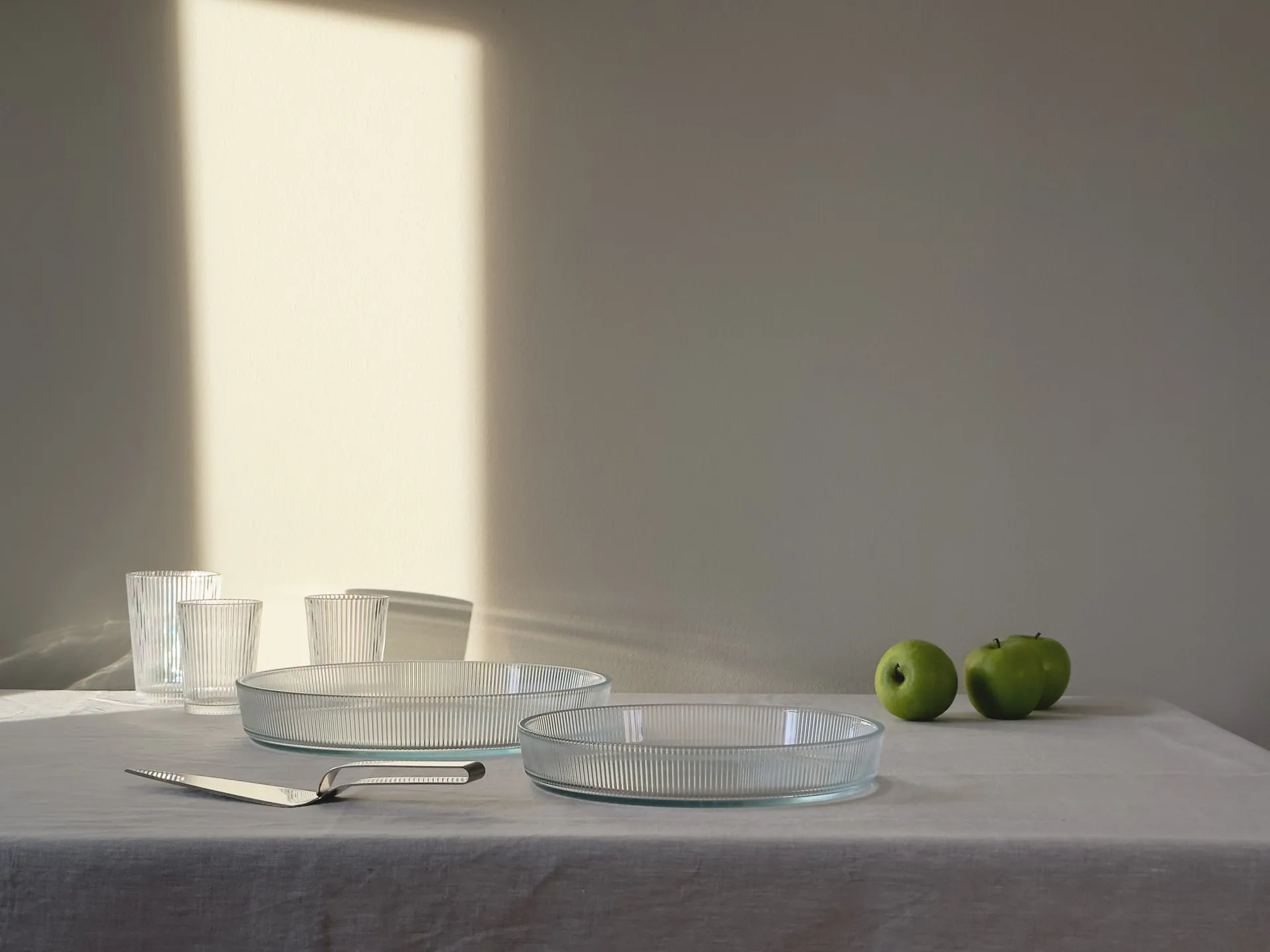 Plat allant au four Pilastro transparent, Ø24 cm Stelton