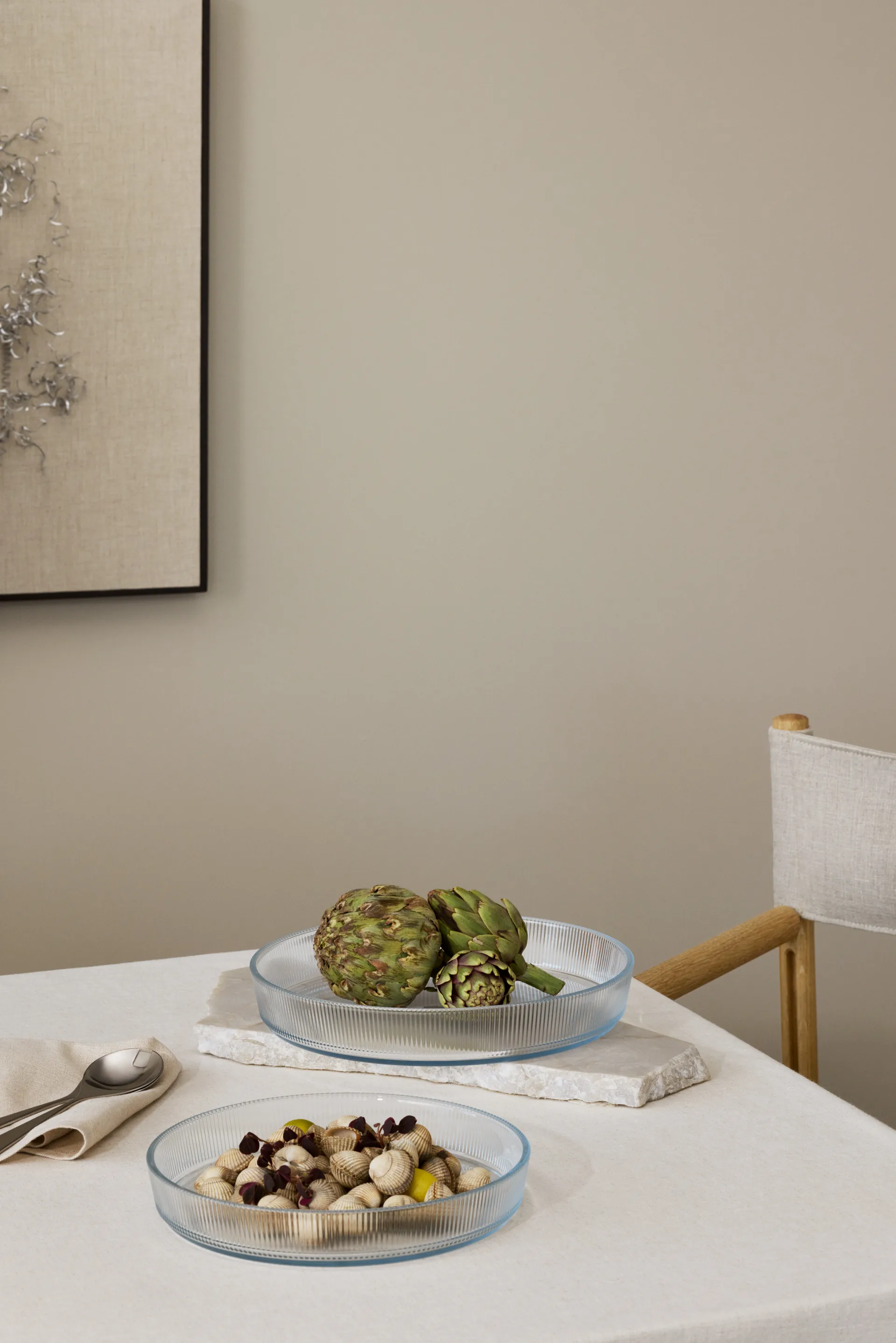 Plat allant au four Pilastro transparent, Ø24 cm Stelton