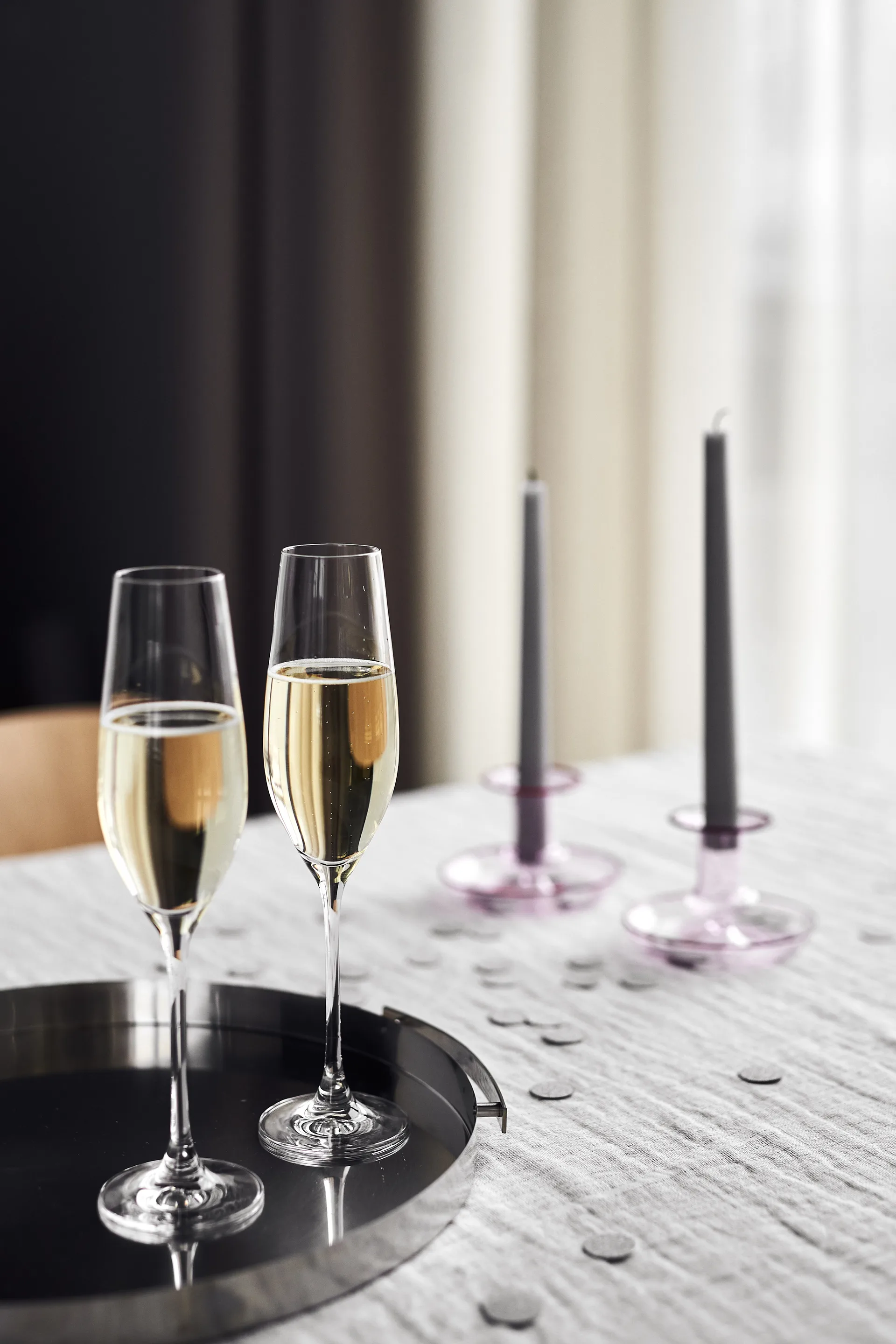 Plateau à service AJ cylinda-line, Acier inoxydable Stelton