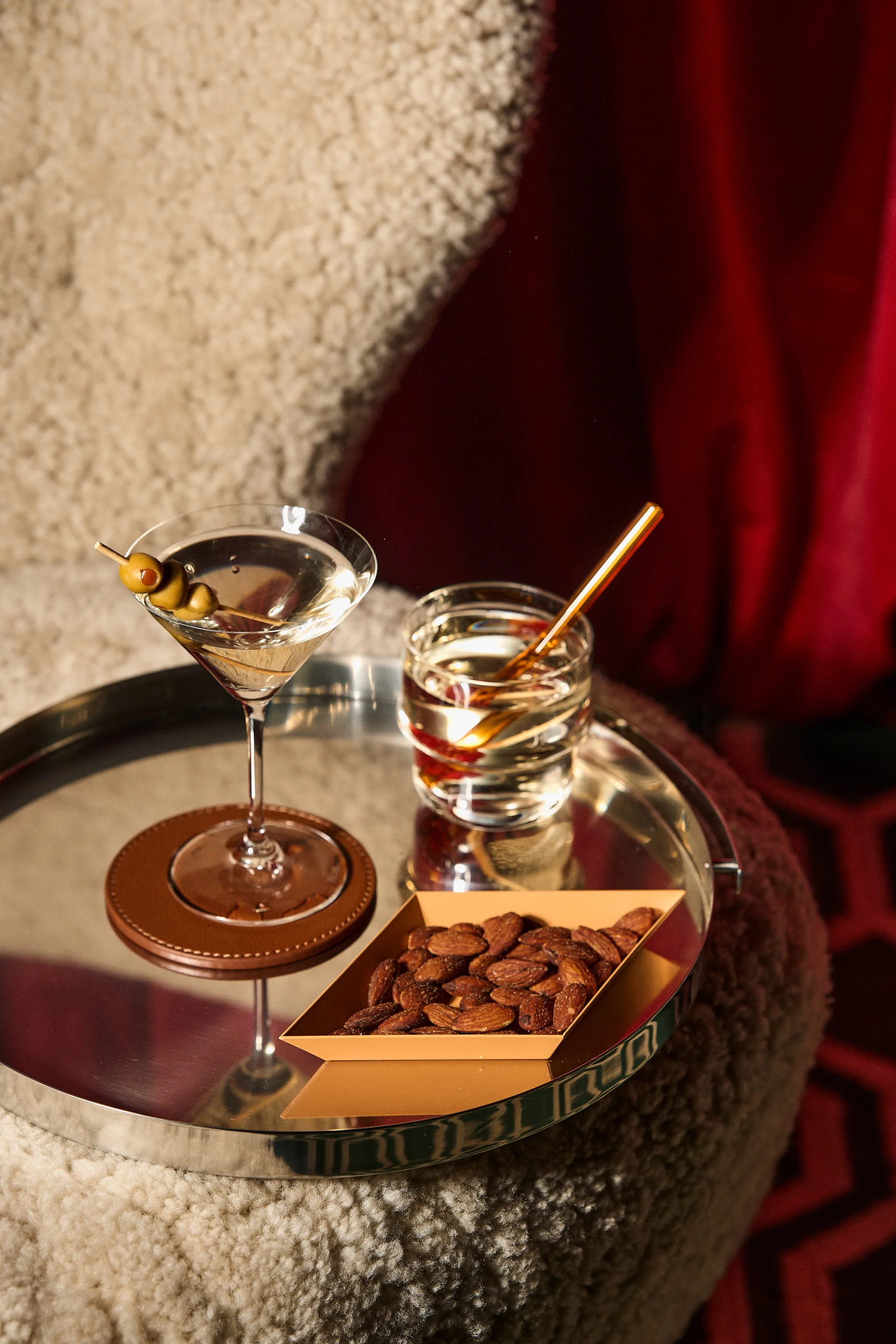 Plateau à service AJ cylinda-line, Acier inoxydable Stelton