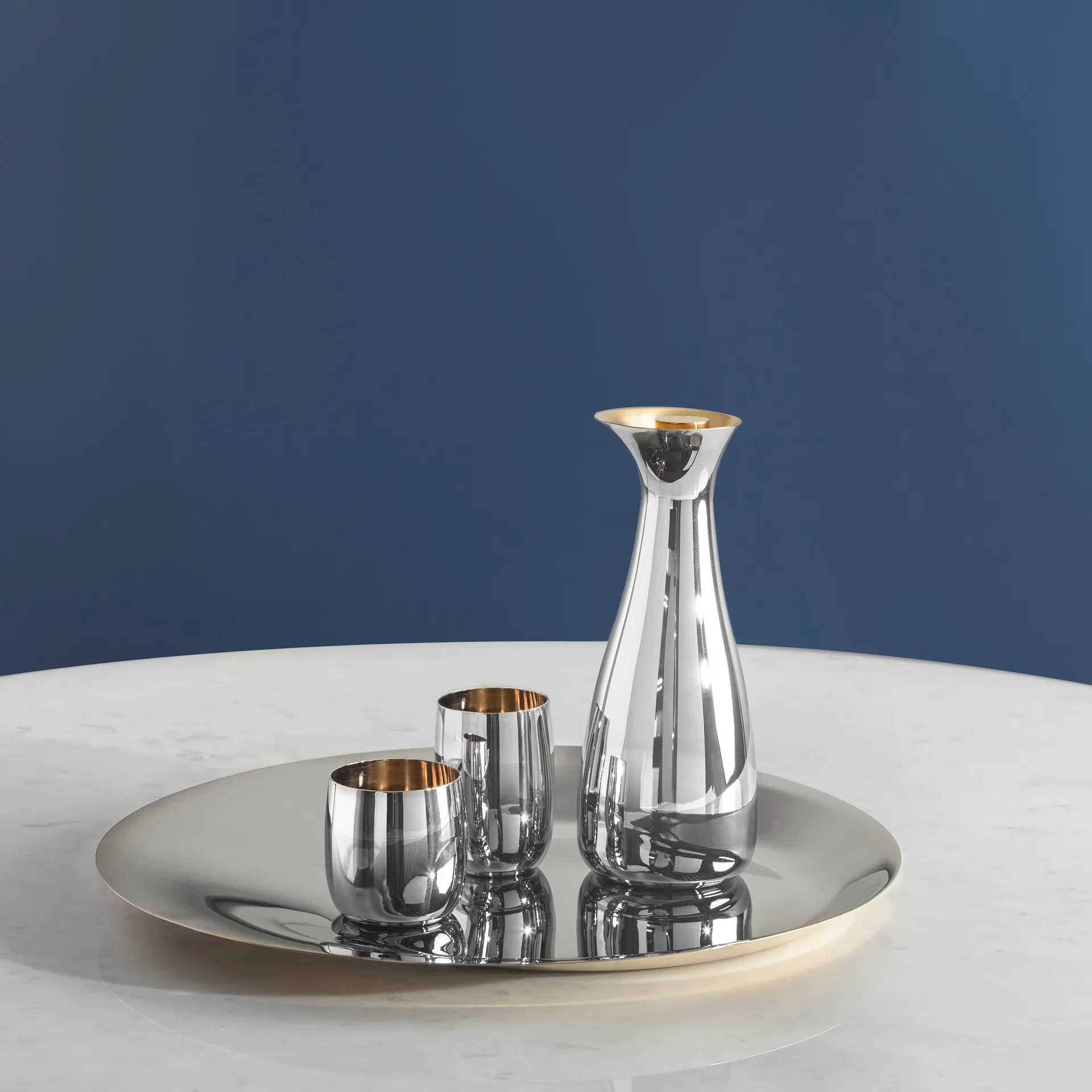 Plateau Foster Ø 46 cm, acier inoxydable Stelton