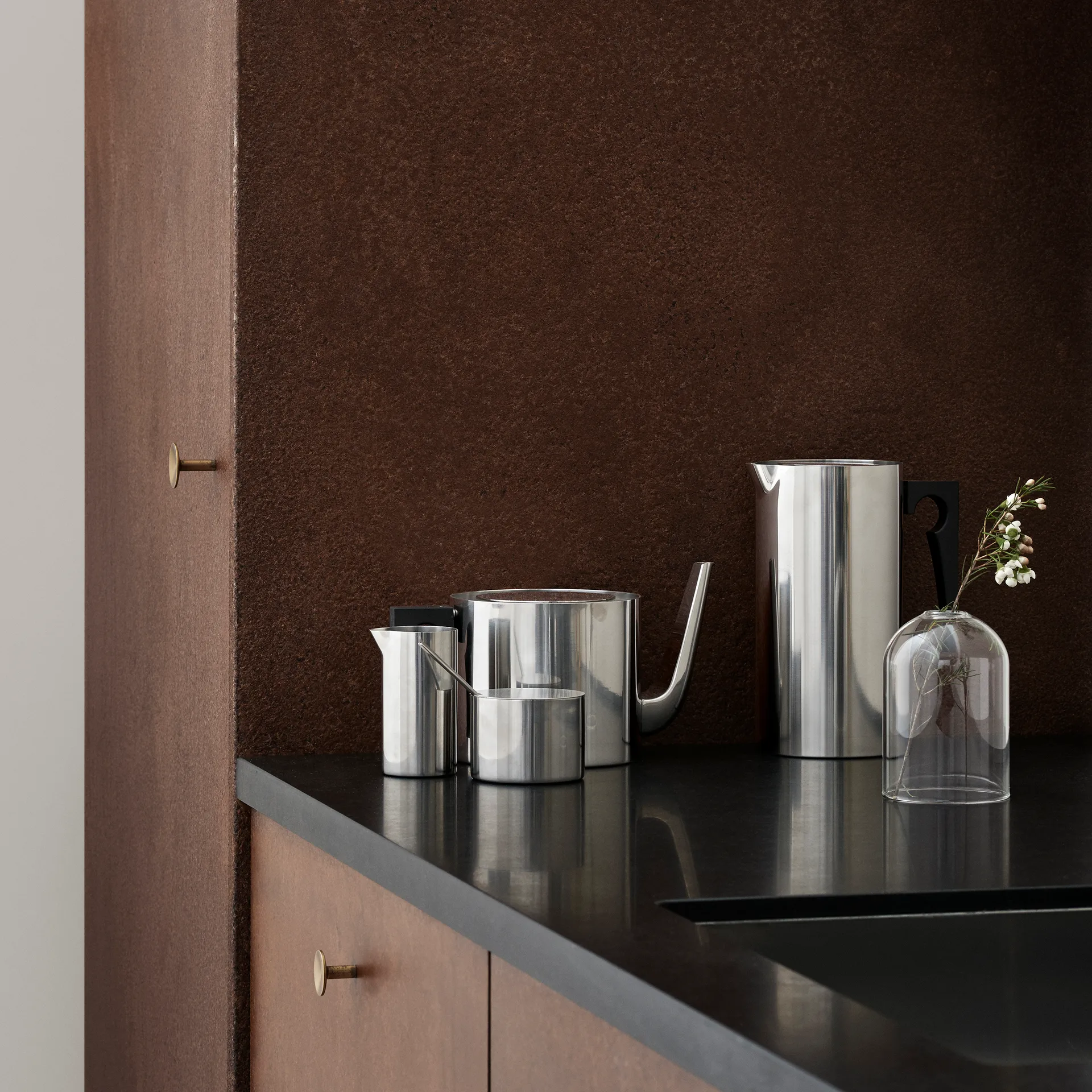 Sucrier AJ cylinda-line, acier inoxydable Stelton