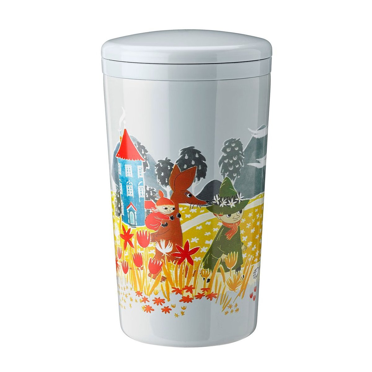 stelton tasse thermos carrie 0,4 litre moomin sky