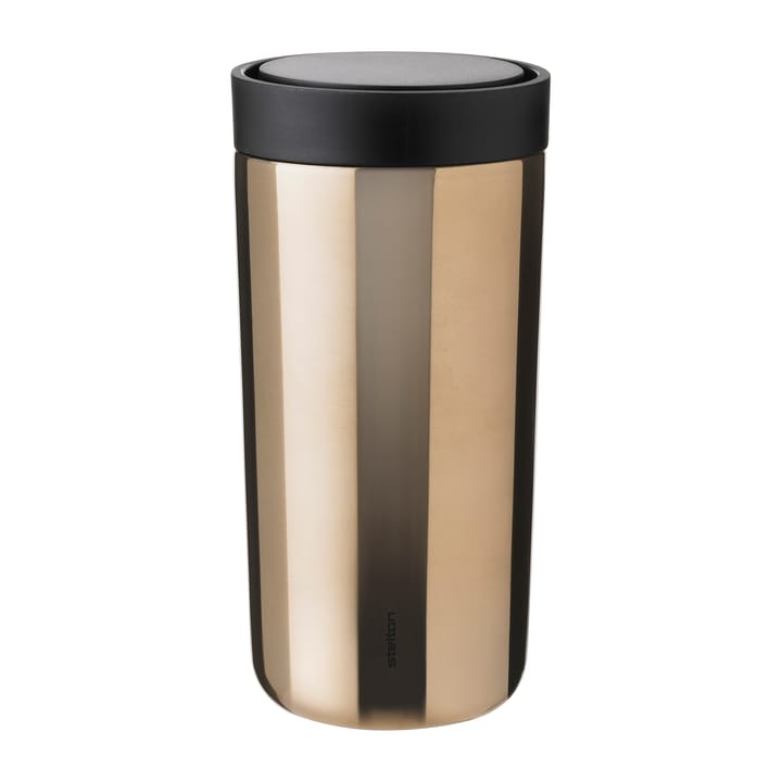 Tasse To Go Click 0,4 l - Dark gold - Stelton
