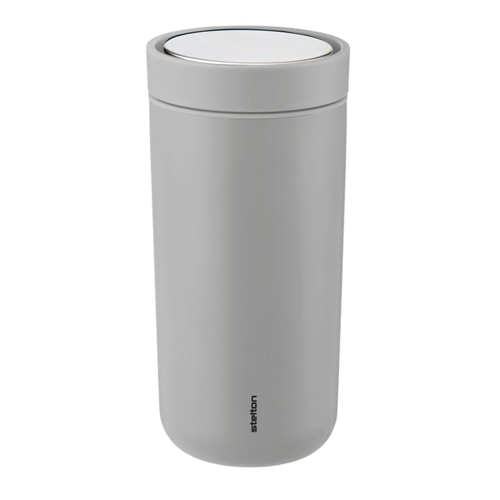 Tasse To Go Click 0,4 l - Mat light grey - Stelton