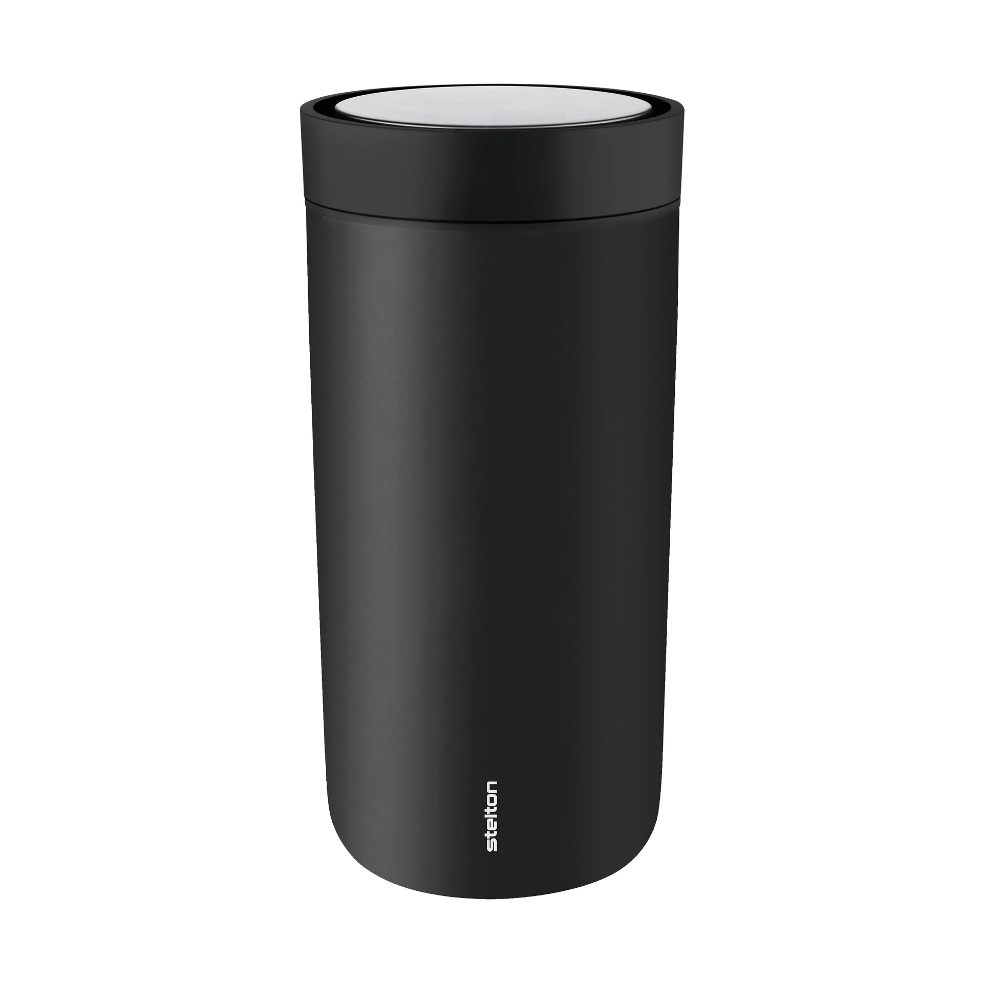 Tasse To Go Click 0,4 l, Soft black Stelton