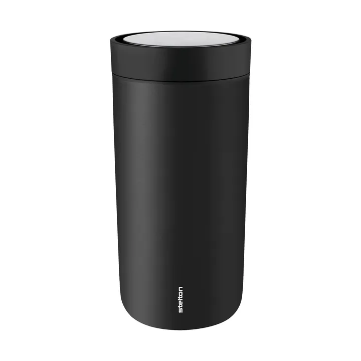 Tasse To Go Click 0,4 l - Soft black - Stelton