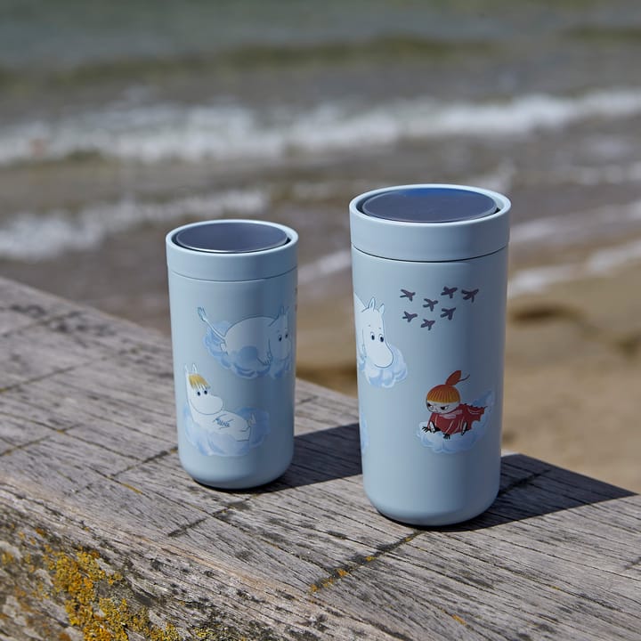 Tasse To Go Click Moomin 0,2 l, Soft cloud Stelton