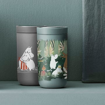 Tasse To Go Click Moomin 0,2 l - Soft light grey - Stelton