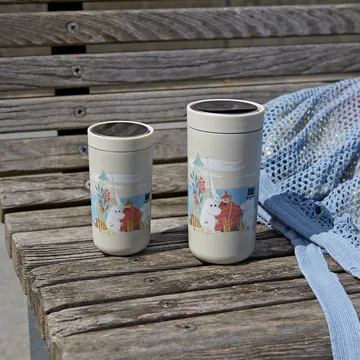 Tasse To Go Click Moomin 0,4 l - Soft sand - Stelton