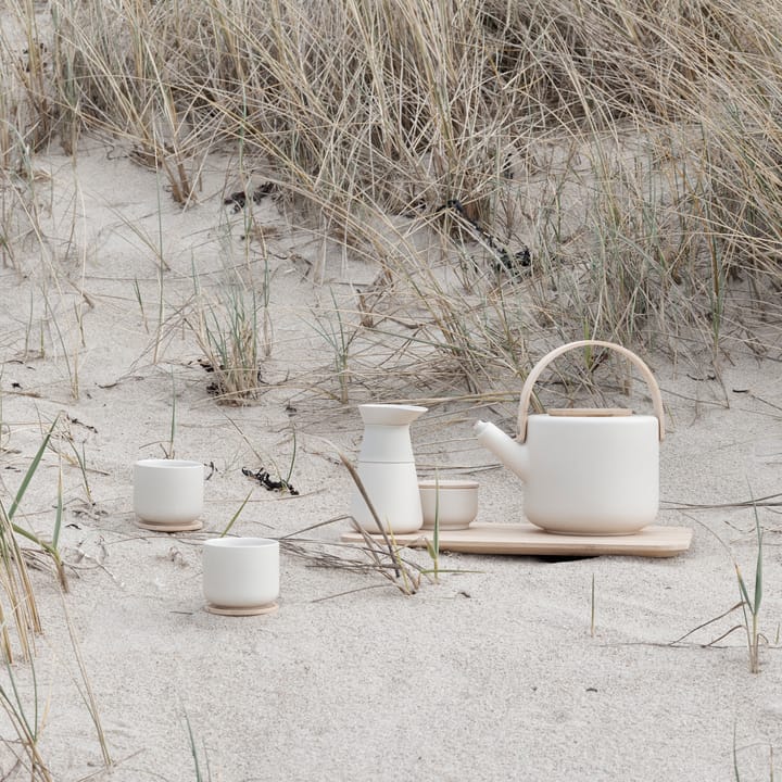 Chauffe théière THEO 15 cm, sable, Stelton 