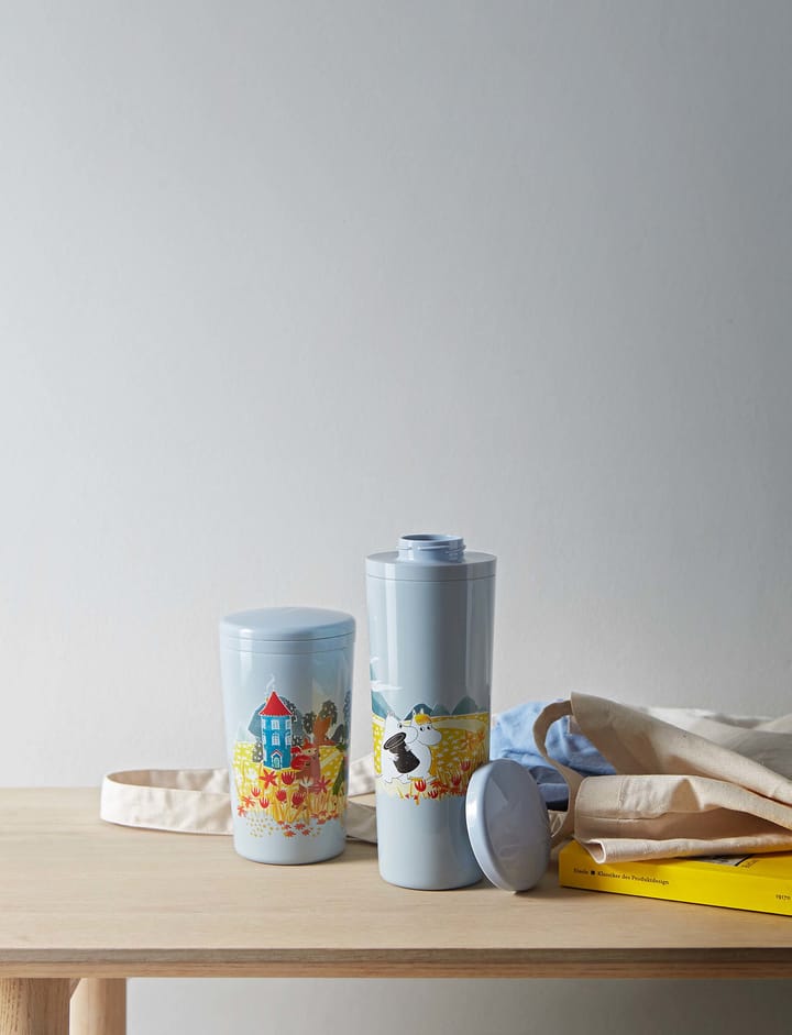 Thermos Carrie 0,5 litre, Moomin sky Stelton