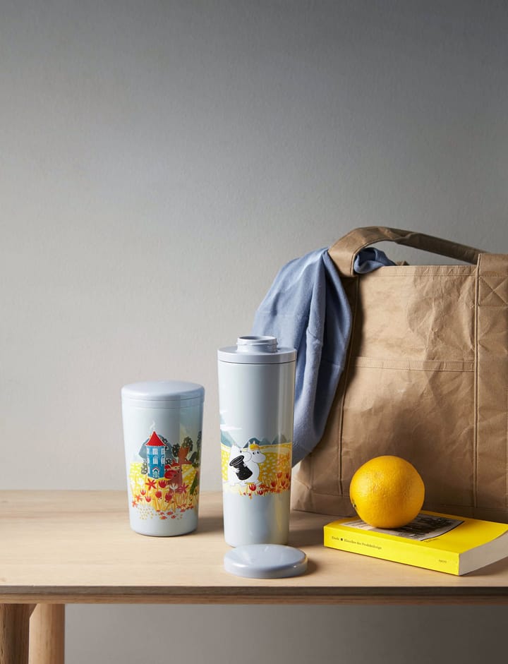 Thermos Carrie 0,5 litre, Moomin sky Stelton