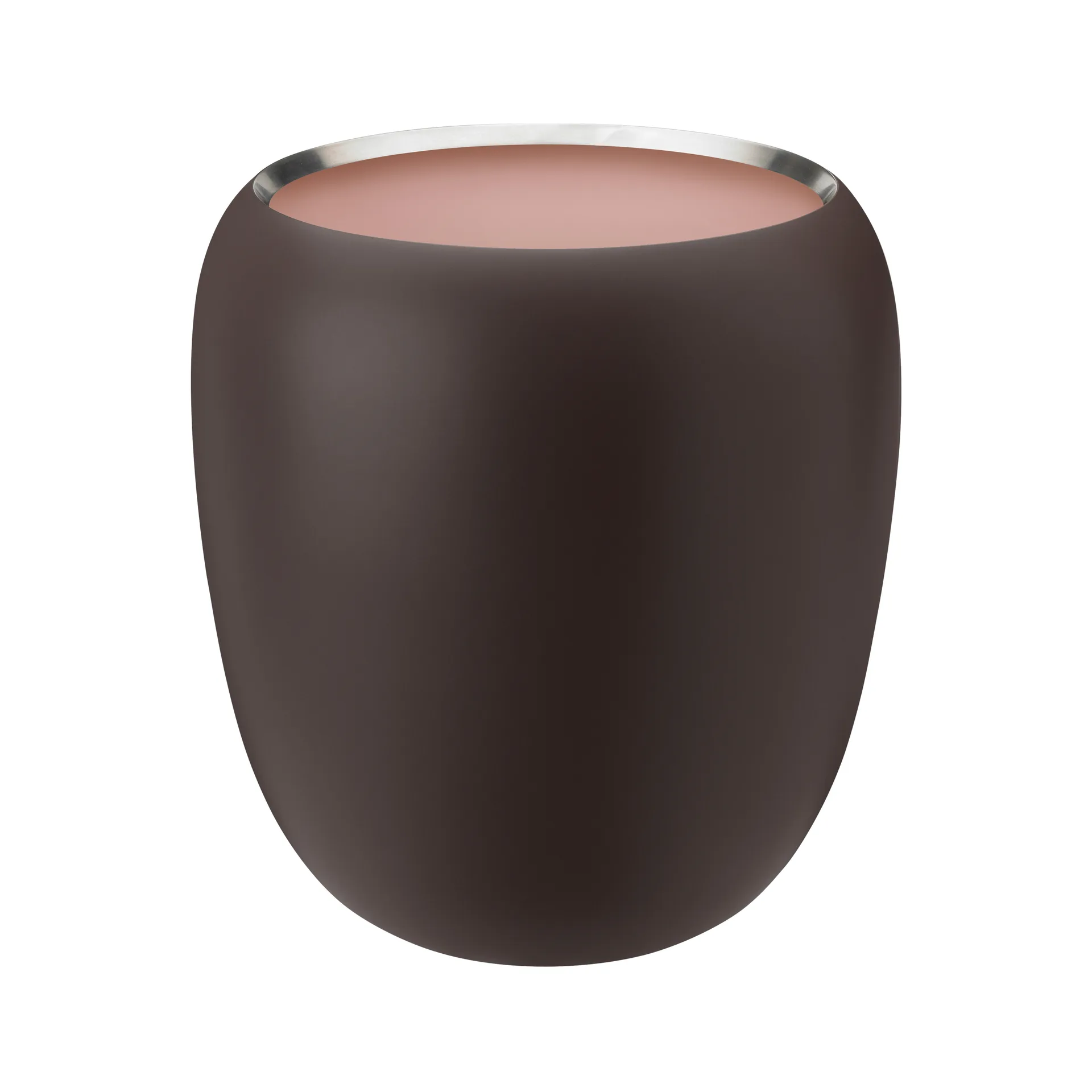 Vase Ora 20 cm, Dark powder-powder Stelton
