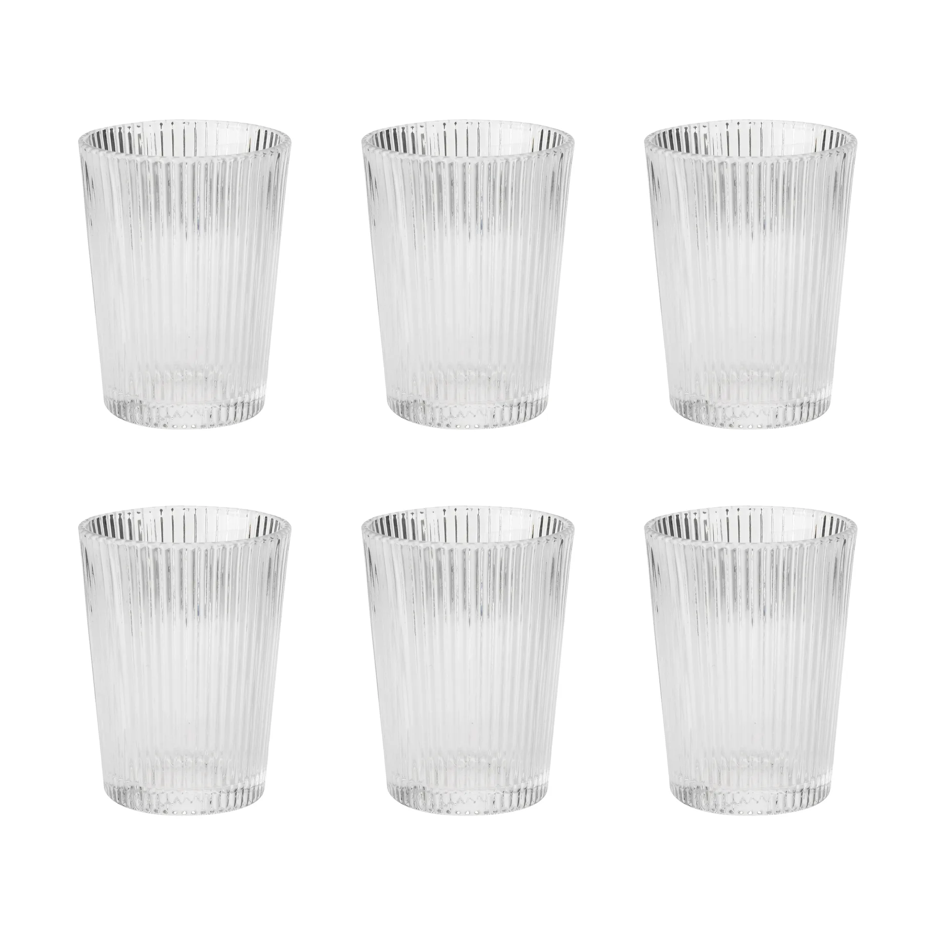 Verre Pilastro 15 cl Lot de 6, Clear Stelton