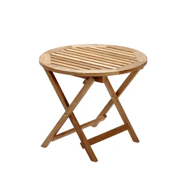 Table d'appoint Alnö Ø55 cm - Teck - Stockamöllan