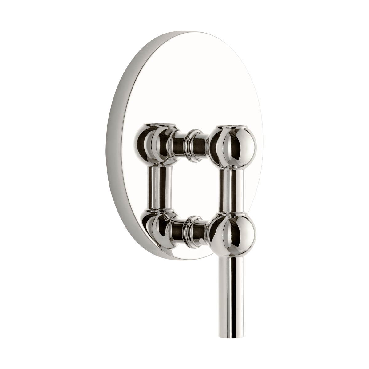 STOFF Bougeoir mural STOFF Nagel Chrome | Design Scandinave | Bougeoirs | Argenté