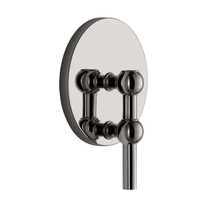 Bougeoir mural STOFF Nagel - Noir chrome - STOFF