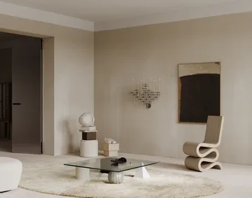 Bougeoir STOFF Nagel 2 pièces - Chrome - undefined - STOFF