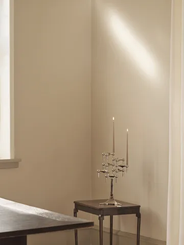 Bougeoir STOFF Nagel - Krom - STOFF