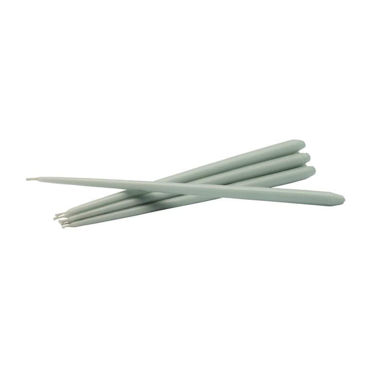 Bougie en forme de cône STOFF by ester & erik Lot de 6 - Dusty mint - STOFF