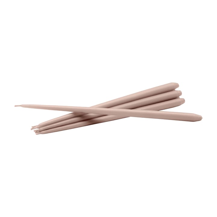 Bougie en forme de cône STOFF by ester & erik Lot de 6 - Latte - STOFF