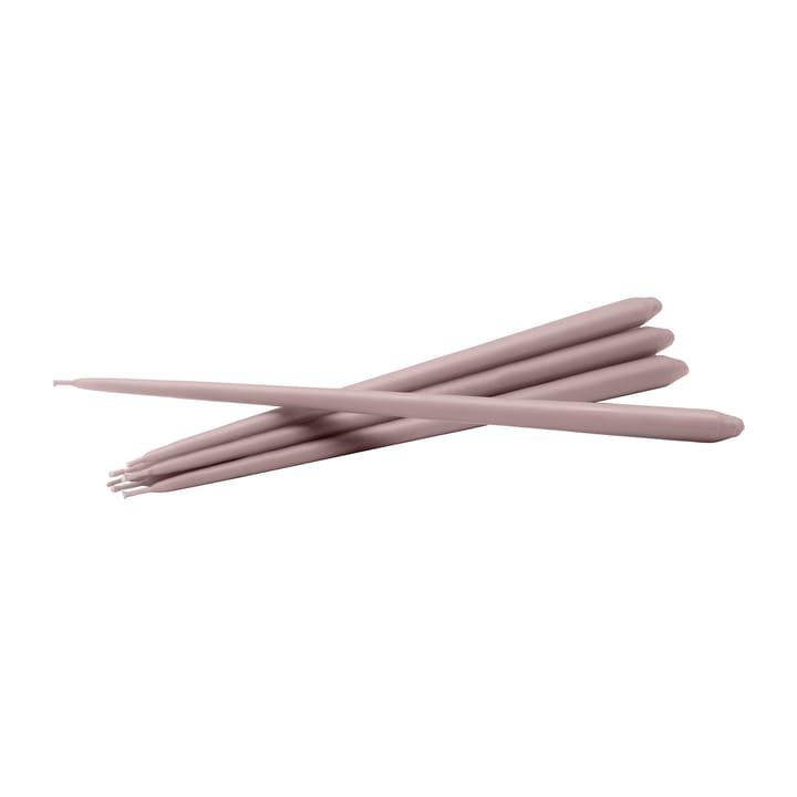 Bougie en forme de cône STOFF by ester & erik Lot de 6 - Soft rose - STOFF